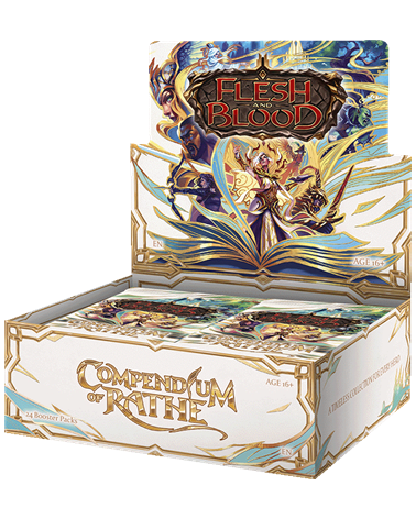 Flesh & Blood TCG - Compendium of Rathe Booster Display (24 Packs) - FR