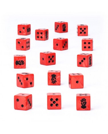 CHAOS SPACE MARINES: RED CORSAIRS DICE
