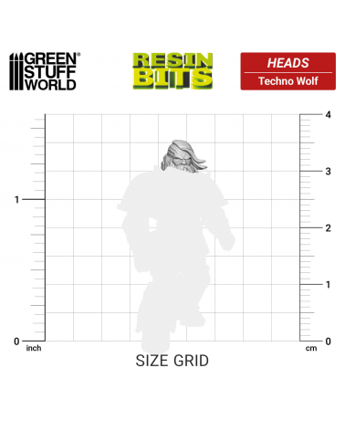 Têtes de Space Wolf 1:48