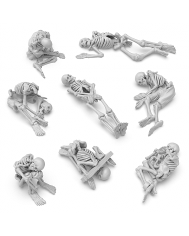 Squelettes humains / Dead Skeletons 1:48