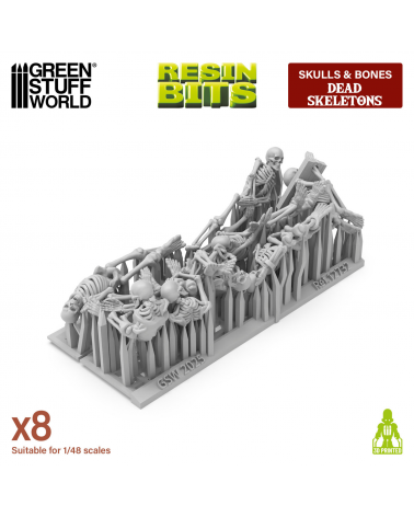 Squelettes humains / Dead Skeletons 1:48