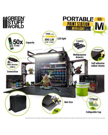 Station de peinture portable