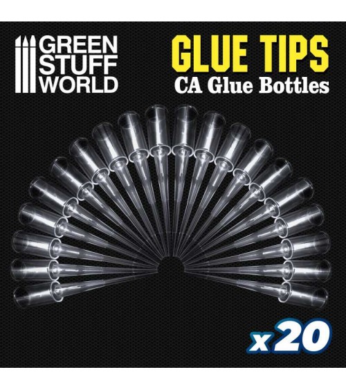 20X Precision Tips for Super Glue Bottles