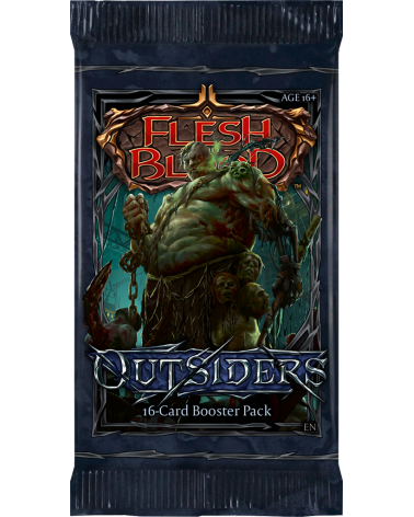 FLESH & BLOOD TCG - OUTSIDERS BOOSTER DISPLAY (24 PACKS) - FR