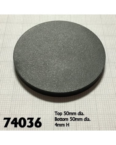 2 Round Plastic RPG Base (10)"