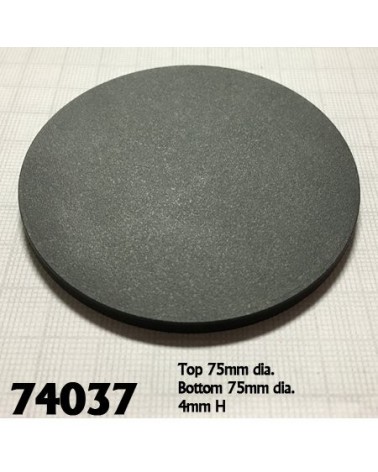 3 Round Plastic RPG Base (10)"