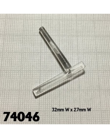 Transparent Tall Flight Pegs (25)