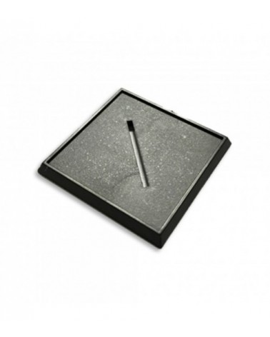 Single 40mm Plastic Square Base