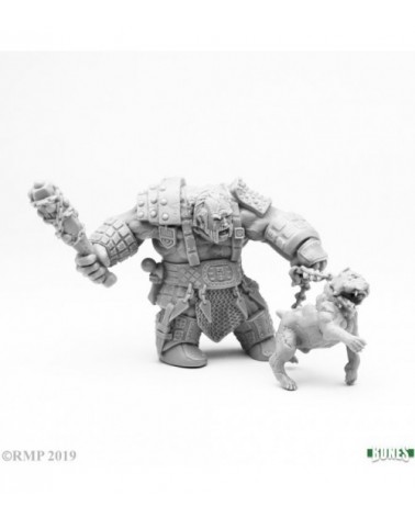 Fire Giant Huntsman w/ Hell Hound