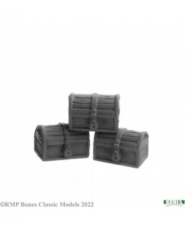 Dungeon Decor: Wooden Chests (3)