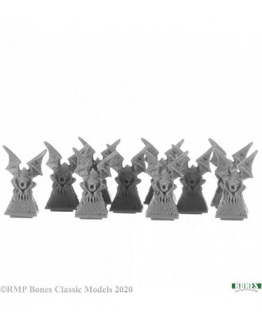 Graveyard Finials: Gargoyles (10)