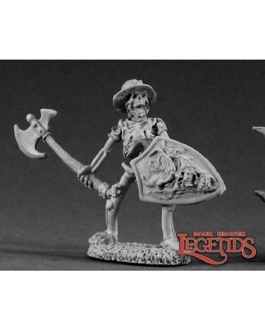 Skeleton with Axe and Shield