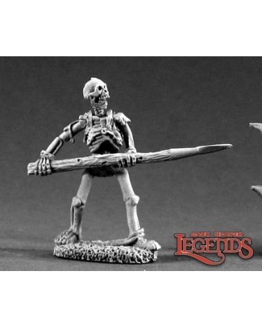 Skeleton with Pike